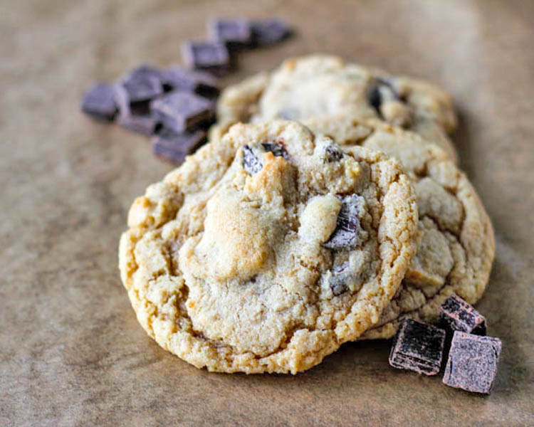 Dark Chocolate Whole Wheat Cookies-2