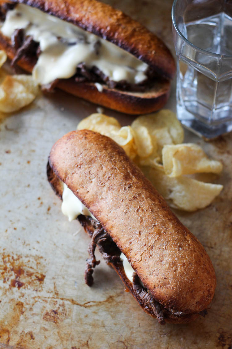 Caramelized Onion Steak Sandwich-5