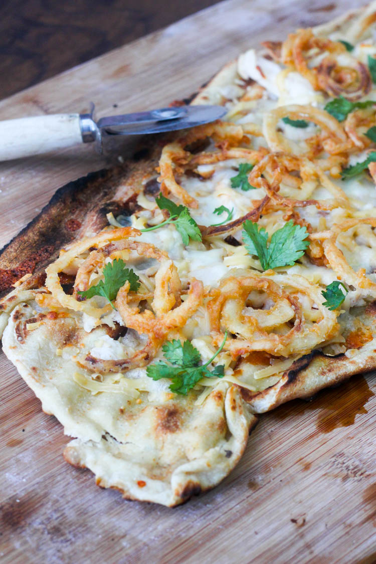 BBQ Chicken Pizza w-crispy Onions-1