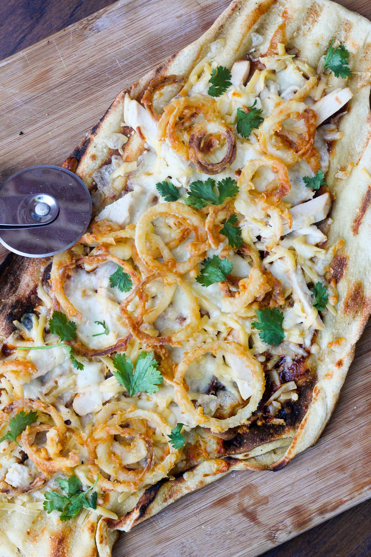 BBQ Chicken Pizza w-crispy Onions-3