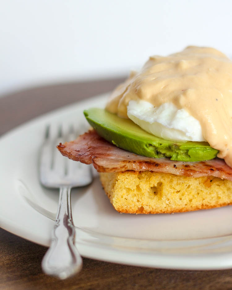 Cornbread Eggs Benedict-1