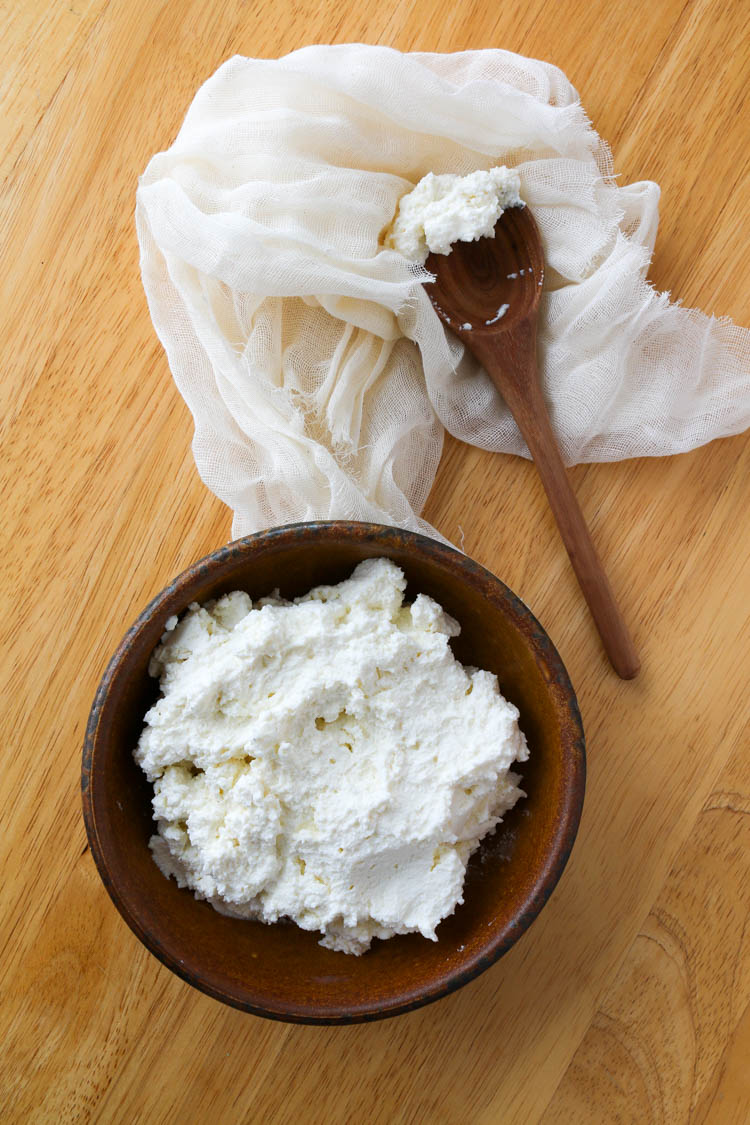 Creamy Homemade Ricotta - Wright Family Table